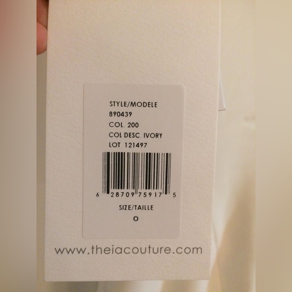 NWT BHLDN Anthropologie Theia Couture Elle Gown Mermaid Wedding Dress - Picture 11 of 12